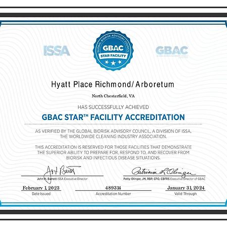 Hyatt Place Richmond Arboretum Bagian luar foto