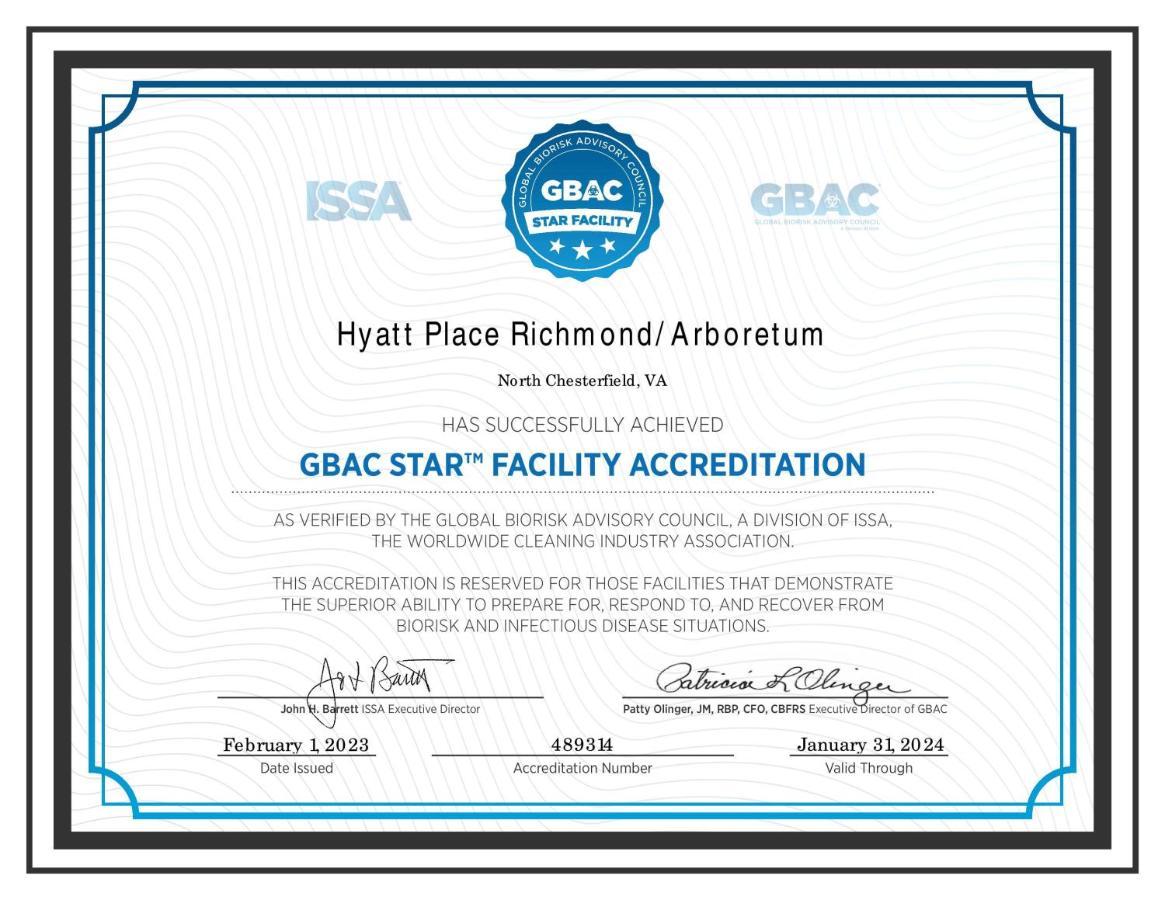 Hyatt Place Richmond Arboretum Bagian luar foto